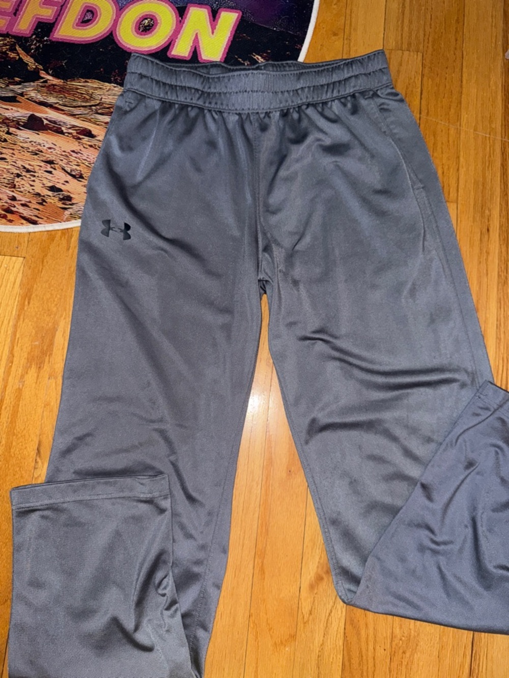 Under Armour Charcoal Gray Performance Track Pants